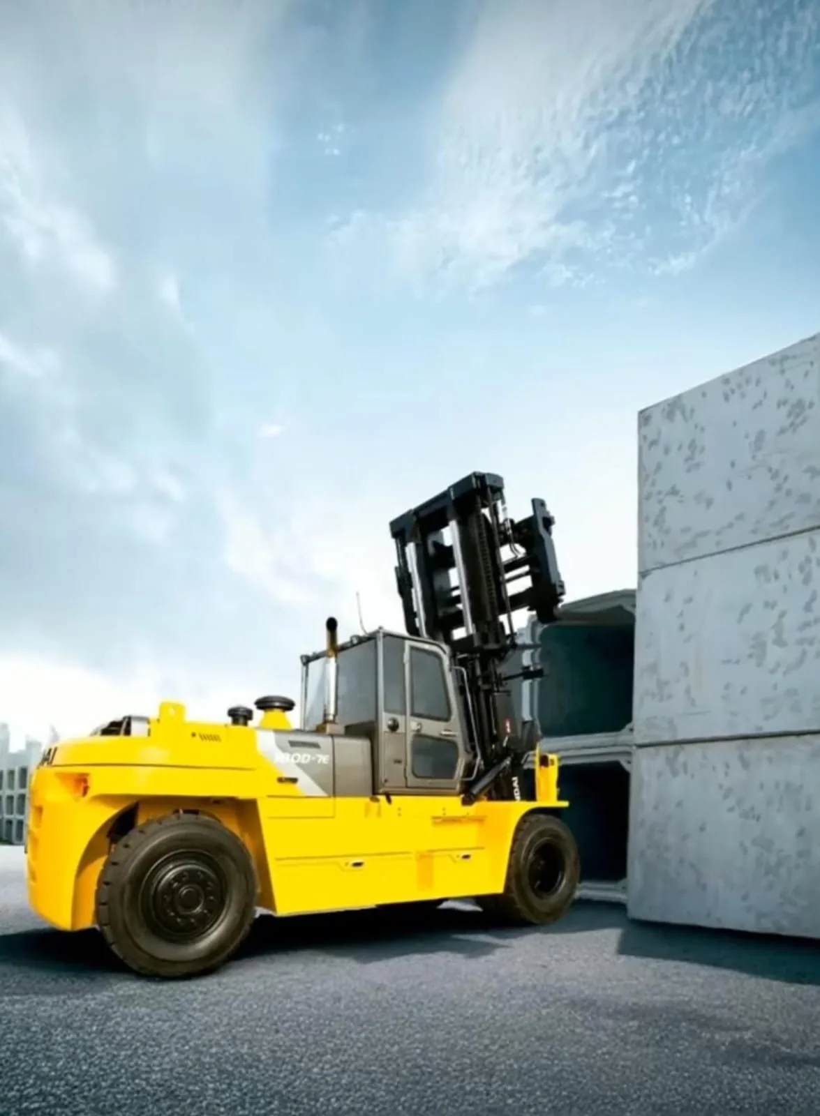Potência, tecnologia e segurança em um só equipamento? Essa é a empilhadeira Hyundai 180D-9, feita para quem busca alto desempenho em suas operações.