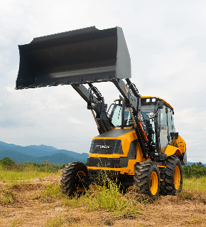 A HB640C entrega tudo o que você procura em uma retroescavadeira, e muito mais.